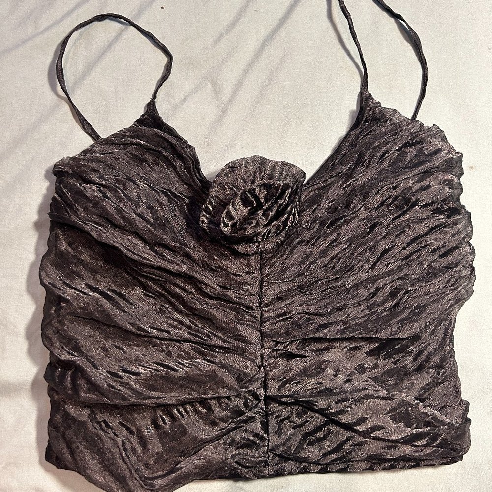 Glamour Lavie Monte-Carlo Cropped Cami | Women’s XS | Black